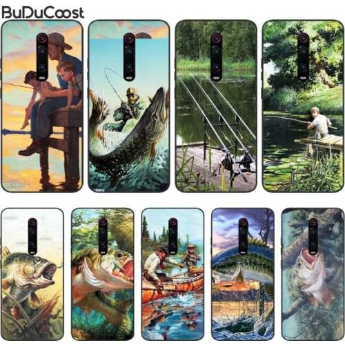 Slok Hunting Fishing art fish Phone Case For Redmi Note 8 8A 7 7A 6 6A 5 5A 4 4X 4A Go Pro Plus Prime