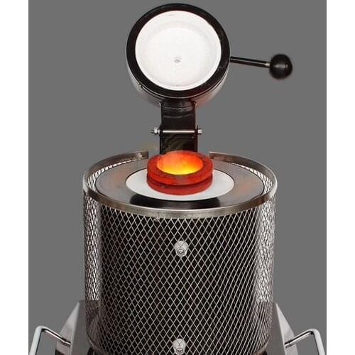 High purity Graphite Crucible 1/2/3kg Melting Metal Gold Silver Scrap Casting