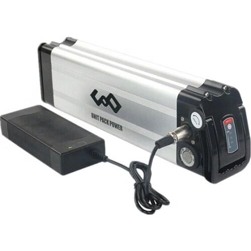 Silver Fish Type USB Charge Beach Cruiser 24V 20Ah Lithium Battery with Key and Lock