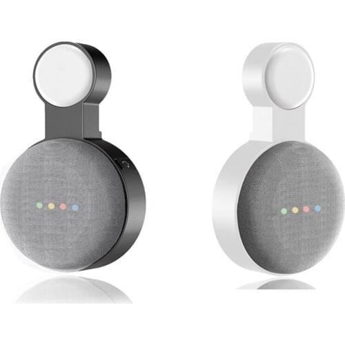 Top Deals Suitable for Google Audio for Google Nest Mini Wall Bracket Second Generation Socket Hanging Hanger Bracket