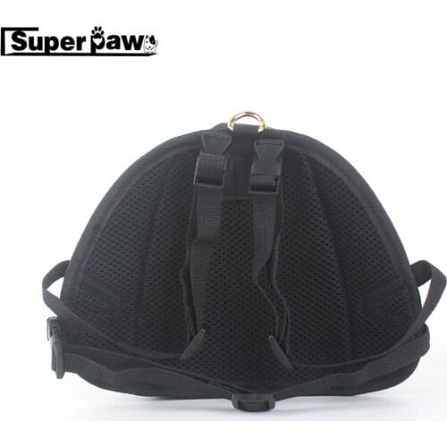 Fashion Pet Dog PU Leather Backpack Bag Adjustable Cute Bags For Small Medium Dogs Schnauzer French Bulldog Dropshipping LYB02