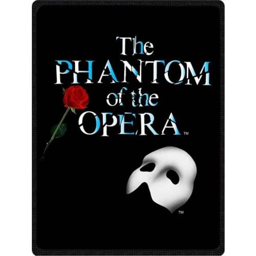 Musical The Phantom of the Opera Soft Flannel Fleece Kids Travel Blanket Winter Baby Nap Warm Blankets Customized Bedspread