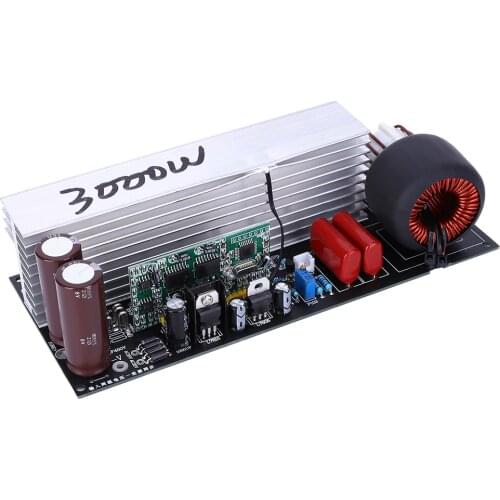 NEW Inverter 3000w Pure Sine Inverter Power Board + Heat Sink Post-Stage Boards Correction Frequency Converter
