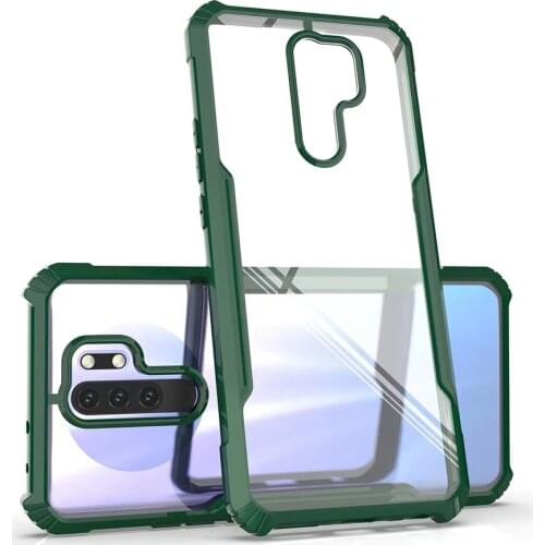 Clear Hybrid Hard PC Acrylic Case For Oneplus 8T Bumper Shockproof Cover Shell for oneplus 8 Pro Nord Phone Case