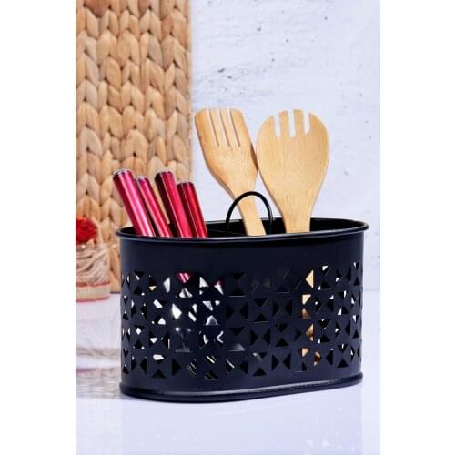 Sampurchase Motif Metal 2 Division The Spoon Holder