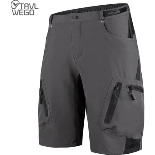 TRVLWEGO Outdoor Leisure Five Point Shorts Summer Bike Camping Cross Country Professional Cycling Breathable Sweat Wicking