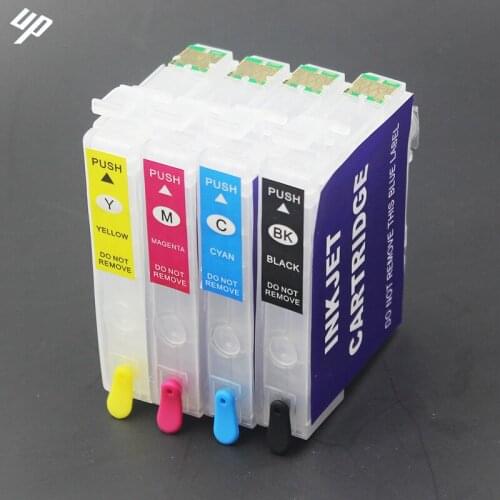 T2521 252 refillable ink cartridge For EPSON WF-3620 WF-3640 WF-7610 WF-7620 WF-7710 WF-7720 wf-7725 with auto reset chip