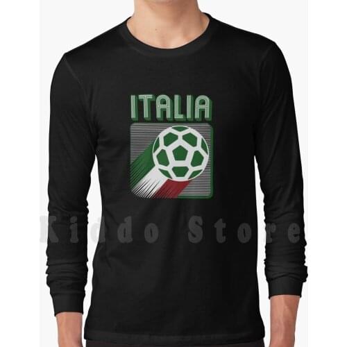 Italia Football Sweatshirt For Men Hoodie Long Sleeve Soccer Foot Ball Football Retro