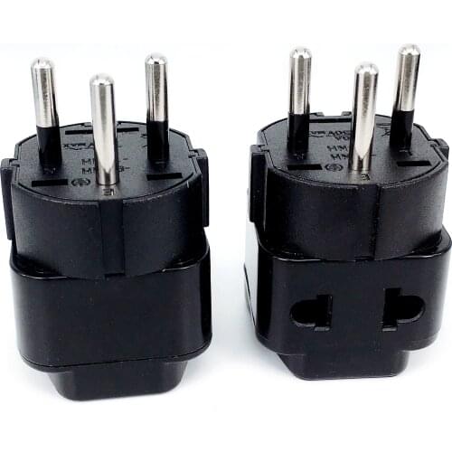 ISRAEL Travel Plug Adapter Universal Outlet Suit AU/UK/US/EU/Schuko/Japan AC100~250V 10A