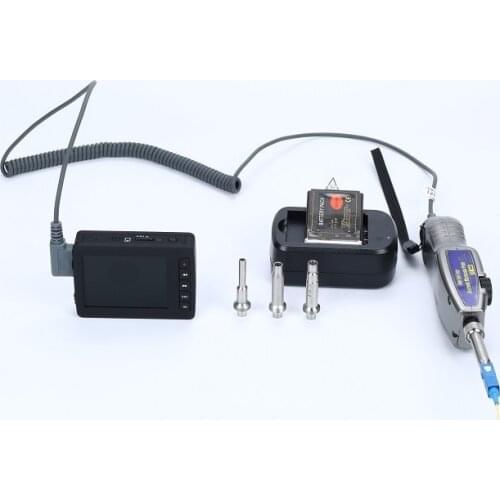 400x Magnification Fiber Optic Connector Inspection Video Inspection Probe and Display, Fiber Optic MicroScope