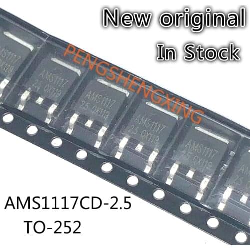 10PCS/LOT AMS1117CD-2.5V TO-252 AMS1117-2.5 New original spot hot sale