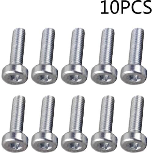 10pcs/Lot Hot Torx Spline Screw Bolt T27 5*18mm for STIHL Chainsaw 9022 340 1010 5 x 18mm/0.2'' x 0.7'' power tools accessories