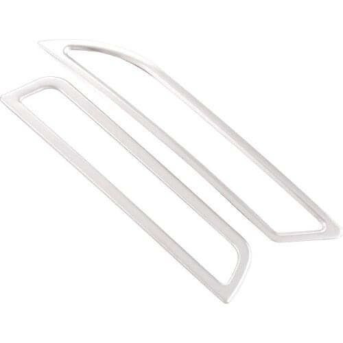 2pcs stainless steel decoration sequins For Volkswagen VW Golf 7 MK7 2013-2015 interior air-conditioning outlet modified special