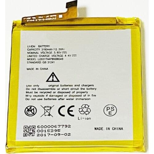 3.85V 3180mAh Li3931T44P8h686049 For ZTE Axon M Z999 Multy For Docomo M Z-01K Battery