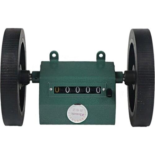 Digital Wheel Mechanical Roller Counter Cable Plastic Film Leather Length Meters High Precision Counter