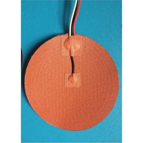 Dia500mm 1200W 220V w/3M PSA & Thermistor,Round Tank Silicone Heater,Huge Kossel 3D Printer Build Plate Heated bed Warming