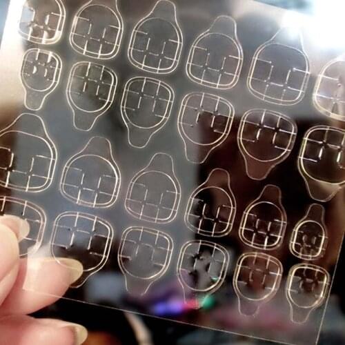 DIY Jelly Double-sided Adhesive Environmentally-friendly Transparent Invisible Nail Clip Adhesive False Nail Art Tools can CSV