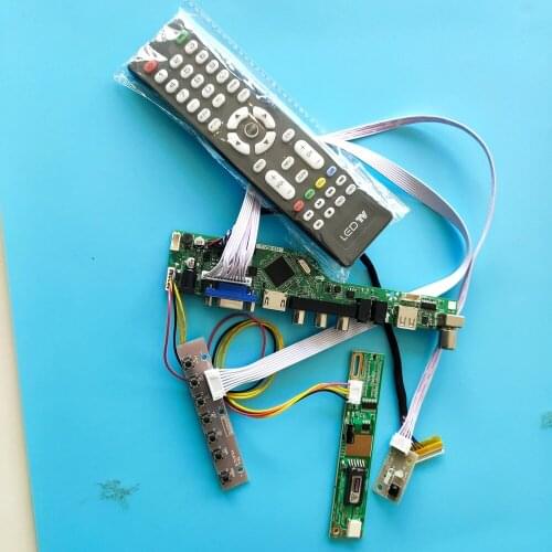 For LP154W02-TLB2 Digital Signal VGA HDMI USB Controller Board AV 1 lamps 15.4" Resolution TV 30pin Interface Module 1680×1050