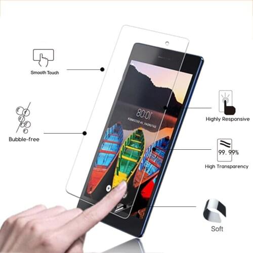 High Clear Glossy screen protector film For Lenovo Yoga Tablet 10 HD+ B8080 10.1" tablet HD lcd screen protective cover+ tools
