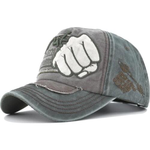 New 2021High Quality Fashion The Fist Outdoor Cap Adjustable Cotton Hat Snapback Rivets Gorras Hip Hop Men Women Baseball Cap