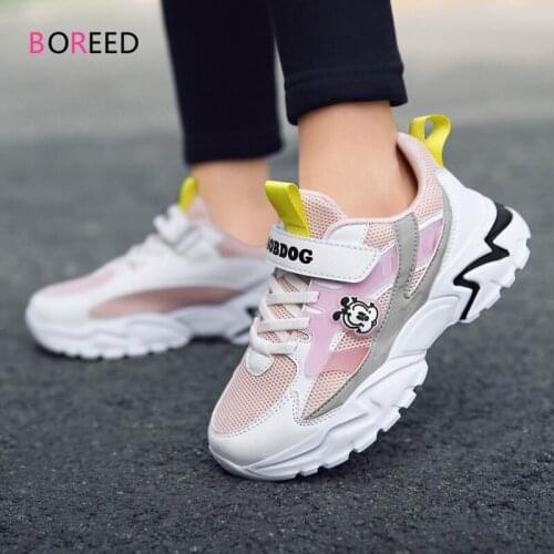 2021 New High Quality Children Shoes Breathable Sport Shoes For Girl Fashion Running Sneakers Girls Kids Shoes Chaussure Enfant