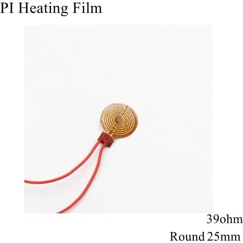 5V 12V 24V PI Heating Film Plate Polyimide Heating Electric Heated Panel Pad Mat Electrotherma Flexible Adhesive Foil Oil Heater