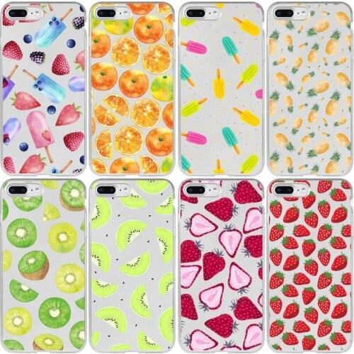 Summer Fruit Kiwi Orange Blueberry Cover Case for Xiaomi Redmi Note 9 9S 9A 9C 8T 8 7 6 5 4 Pro Max Prime