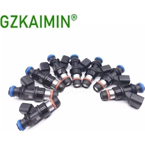 Set 8 pcs new Fuel Injectors nozzle injetion For Delphi 2004-2010 for Chevy GMC 4.8 5.3 6.0 6.2 12580681