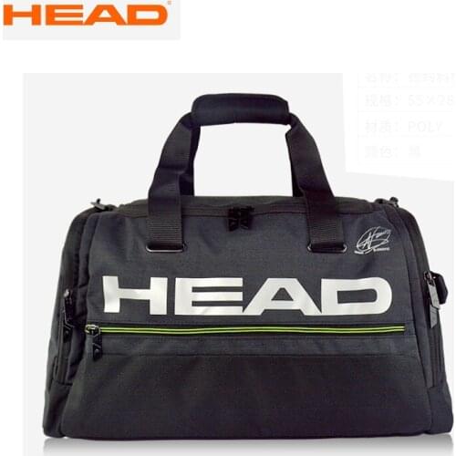 Durable Black Head Djokovic Signed Single Shoulder Bag Clothing Shoes Tennis Rackets Badminton Storage Bag De Tenis Raquete Bags