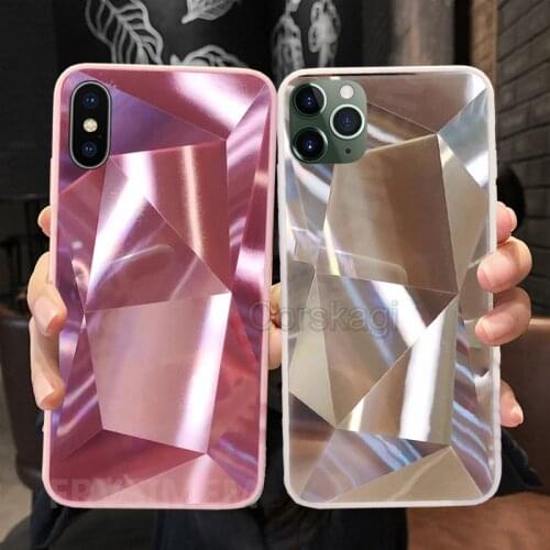 Luxury Diamond Mirror Phone Case Cover for iphone SE 2020 11 Pro Max X XR XS Max 6 6S 7 8 Plus