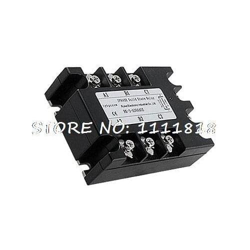 SSR-40AA 3 Phase AC to AC SSR Solid State Relay 40A 90-280VAC / 380V AC
