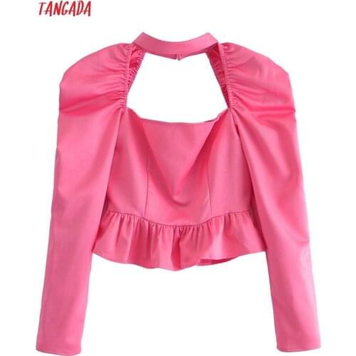 Tangada Pink Blouses