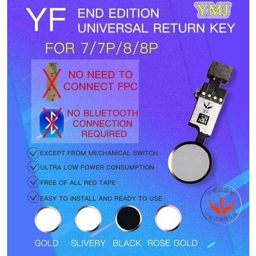 HX Universal Home Button Return Back Button for iphone 7 7P 8 8P HX Universal return key(Upgraded Version) for iphone 7 7P 8 8P