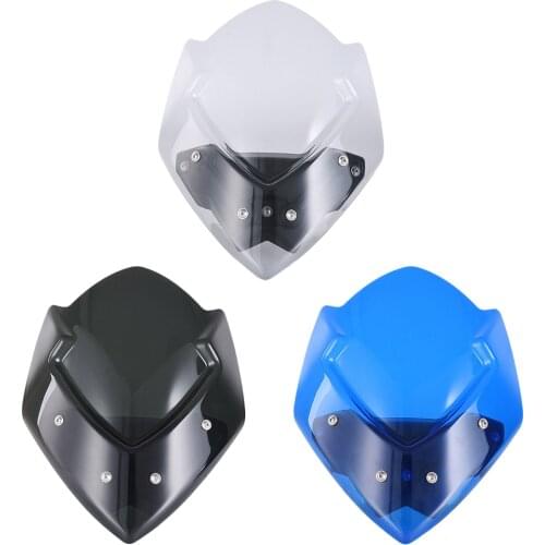 Wind Screen - Motorcycle Windshield Windscreen For Suzuki GSX-S1000 GSXS 1000 2016-2019, Heavy Duty 3 Colors to Choose