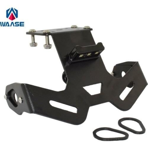 Waase MT15 License Plate Holder Frame with LED Light For Yamaha MT-15 MT 15 2018 2019 2020