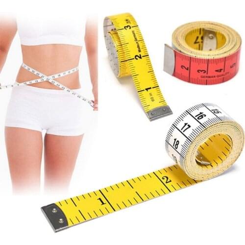 1Pc Soft Tape Measure Double Scale Body Measuring Tape Sewing Ruler Fashion Tape Fabric Tape Measure with Double Reading