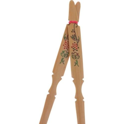 2pcs 33cm Bamboo Hammer Mallets For Chinese Dulcimer Yangqin Accessory