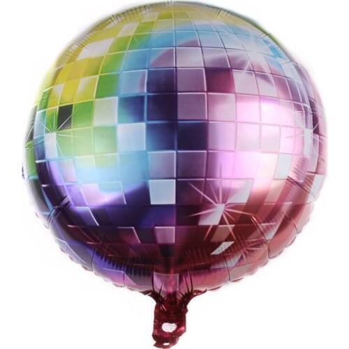 5 pcs 18 Inch Color Round Aluminum Foil Balloons Wholesale Festive Birthday Wedding Party Decoration Balloon Toy Balloon