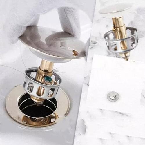 Bathroom Floor Drain Anti-clogging Hair Sink Sink Drain Drain Filter Screen Floor Drain Cover Wash Basin Accessories Hair Filter