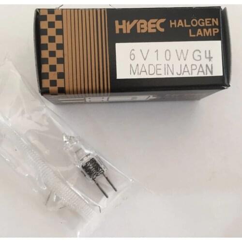 Made in Japan 6v10w G4 halogen lamp used for Humalyzer 3000 Starfax 3300,2000H , free shipping