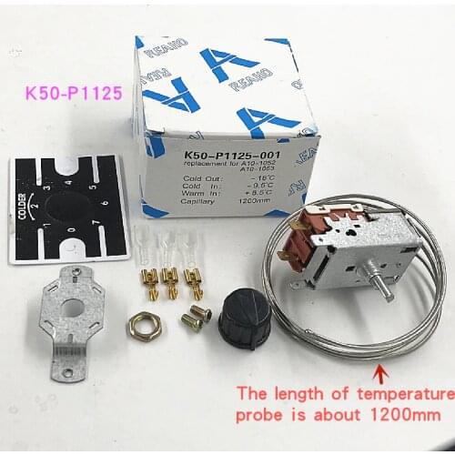 K50-p1125 temperature controller freezer temperature controller refrigerator temperature controller thermostat switch brand new
