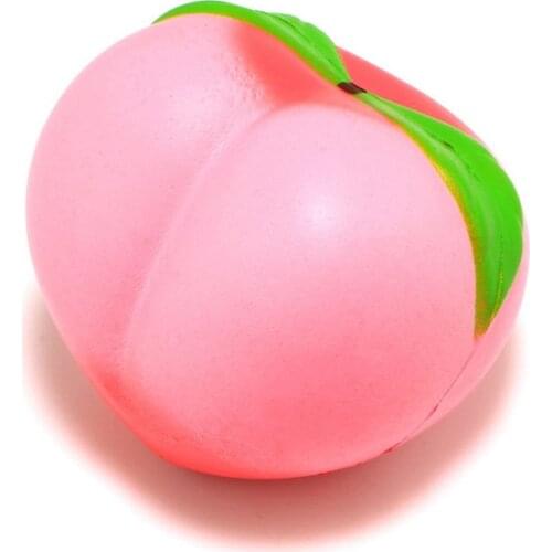 Colossal Soft Squishy Peaches Cream Scented Super Slow Rising Stress Relief Squeeze Toys Party Xmas Gift for Kids 10*9 CM