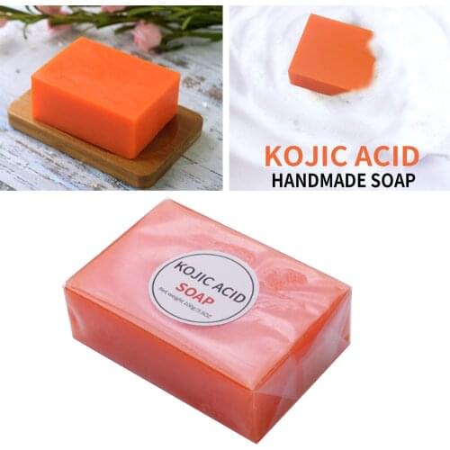 Kojic Acid Soap Bars Skin Lightening Whitening Deep Cleansing for Face Body Skin Whitening Soap Handmade Soap