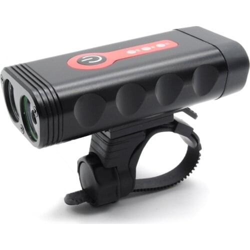 New bicycle light USB charging one mountain bike light flashlight riding light led lighting high brightness bicycle accessories