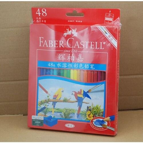 Wholesale Faber Castell 1144 Watercolor Pencils 12/24/36/48/60/72 Set Water Soluble Colored Pencils Fit Art School & Outdoor