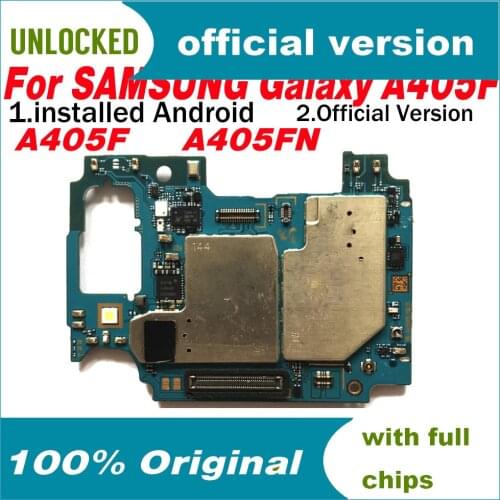 Full Working For Samsung Galaxy A40 A405FN Motherboard 64GB EU Version 100% Unlocked Original Logic Board Mainboard