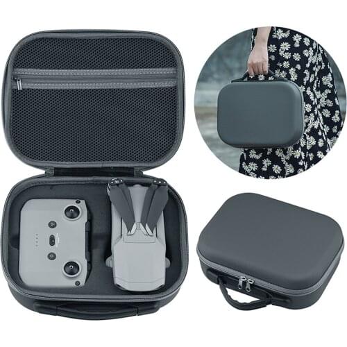 Portable Storage Bag Waterproof Carrying Case Handbag Hard Shell Box for DJI Mavic Mini /Mavoc Air 2 Drone Accessories