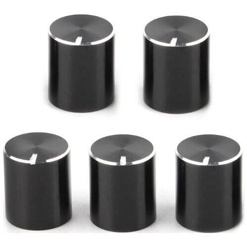 5Pcs 11x12.5mm Rotary Potentiometer Knob Cap Volume Control For Audio Amplifier