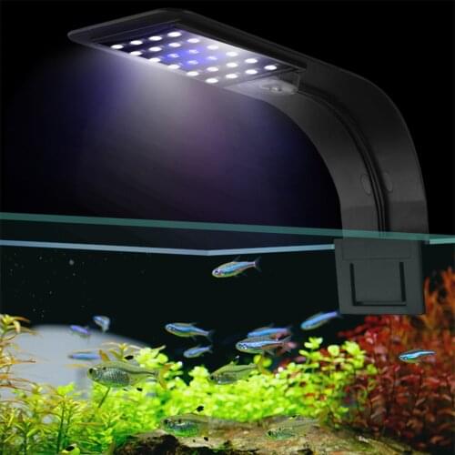 Super Bright LED Aquarium Lights LED Plants Grow Light 5W/10W Aquatic Freshwater Lamps Waterproof Clip on Lamp For Fish Tanks