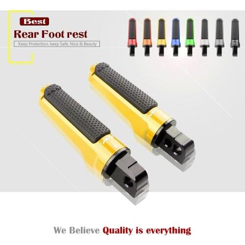 For SUZUKI SV650 SV 650 2016-2019 Motorcycle Accesstories CNC Aluminum Rear Foot Pegs Footrest Passenger Footpegs